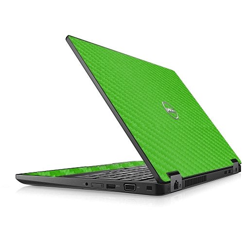 Dell Latitude 5280 / 5290 GREEN CARBON FIBER Laptop Skin