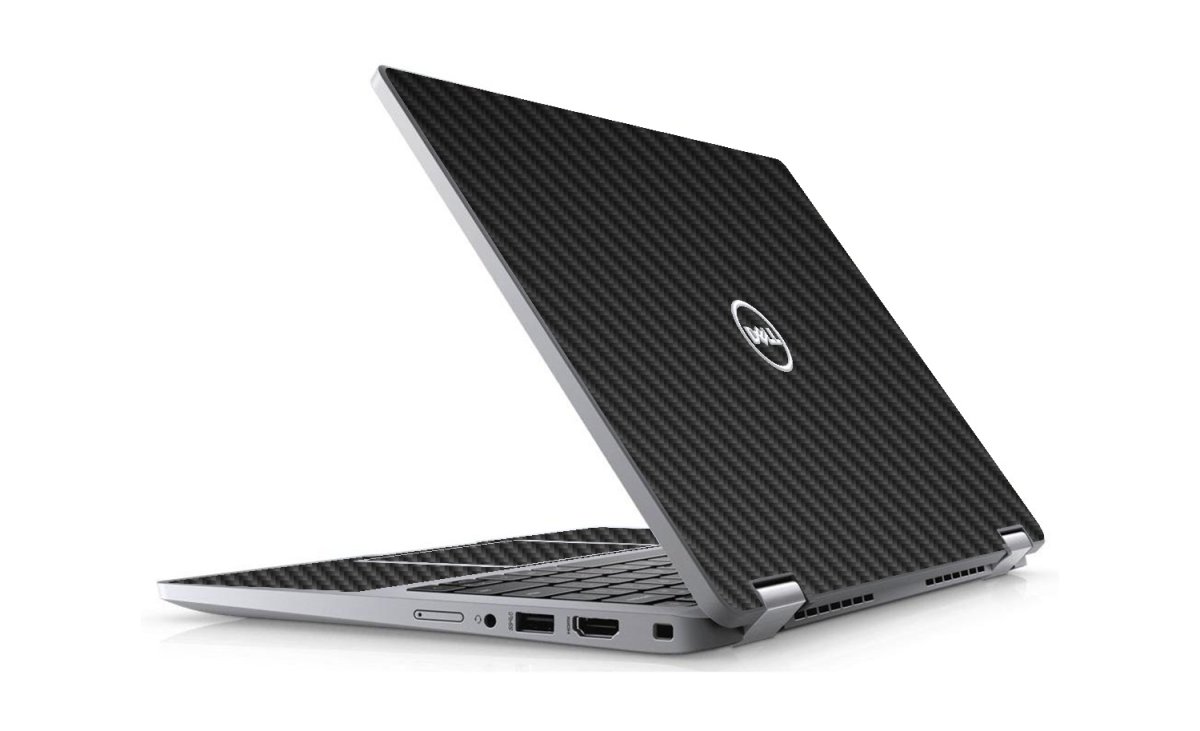 Dell Latitude 5320 2 IN 1 BLACK CARBON FIBER Laptop Skin