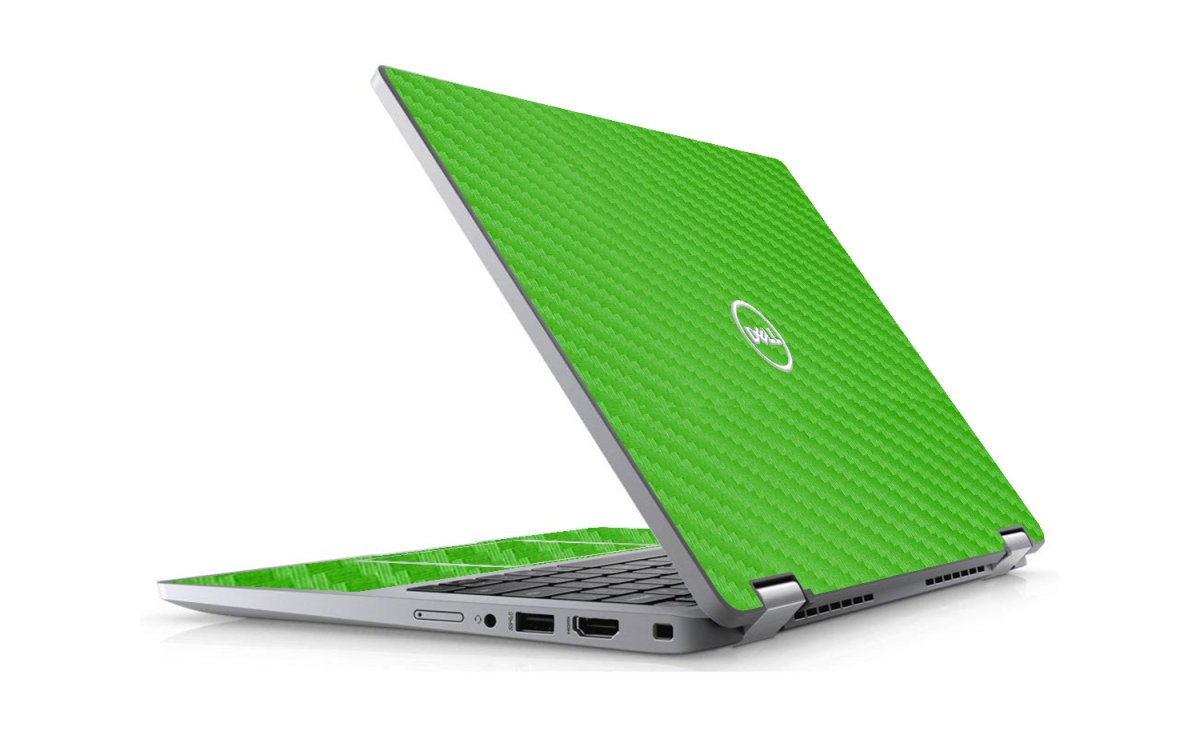 Dell Latitude 5320 2 IN 1 GREEN CARBON FIBER Laptop Skin
