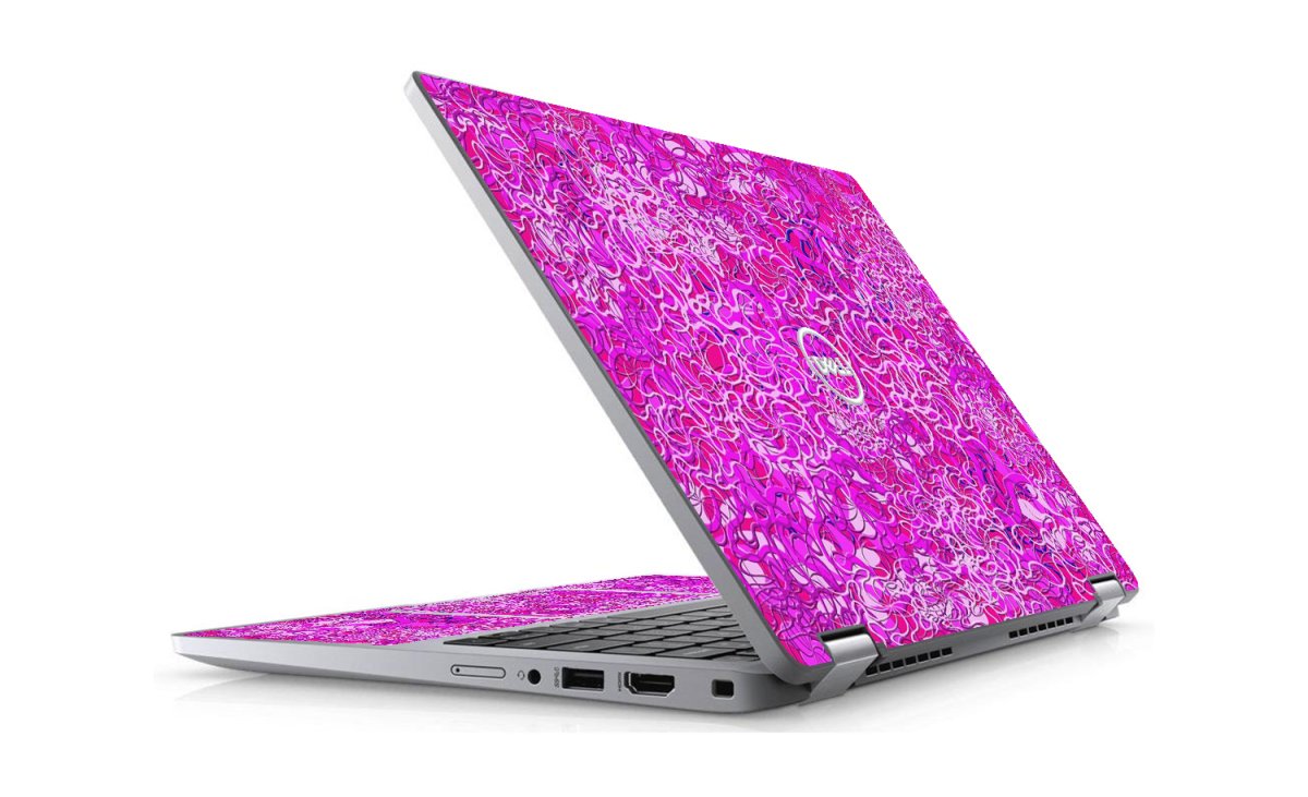 Dell Latitude 5320 2 IN 1 OCEAN BOTTOM FLOWERS Laptop Skin
