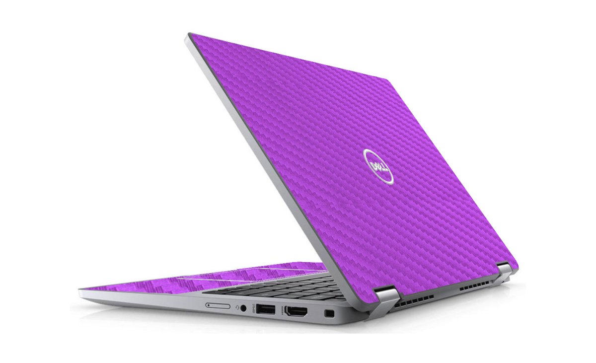 Dell Latitude 5320 2 IN 1 PURPLE CARBON FIBER Laptop Skin