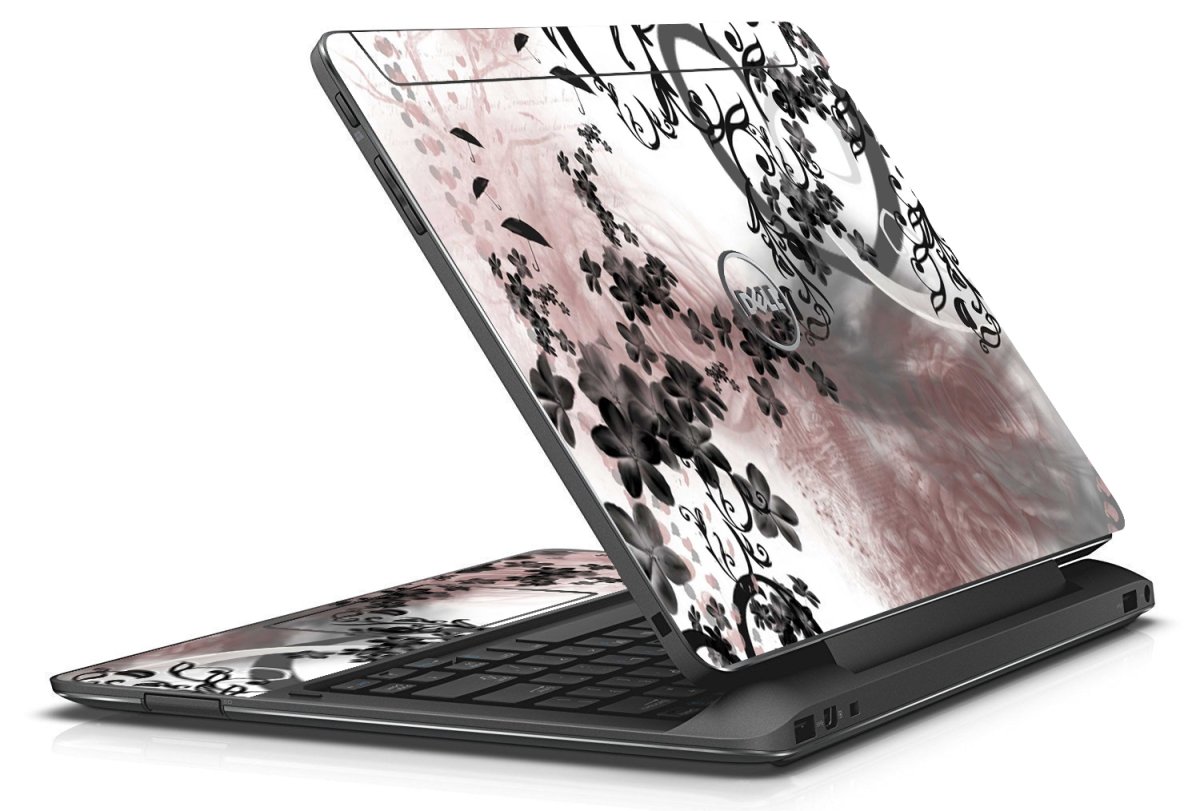 Dell Latitude 7350 2 in 1 FLOWERS AND UMBRELLAS Laptop Skin