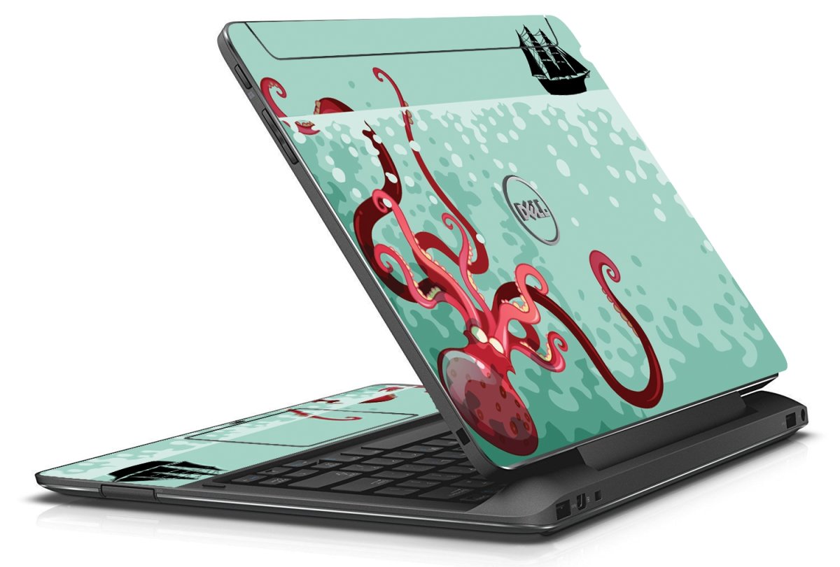 Dell Latitude 7350 2 in 1  KRACKEN ATTACK Laptop Skin