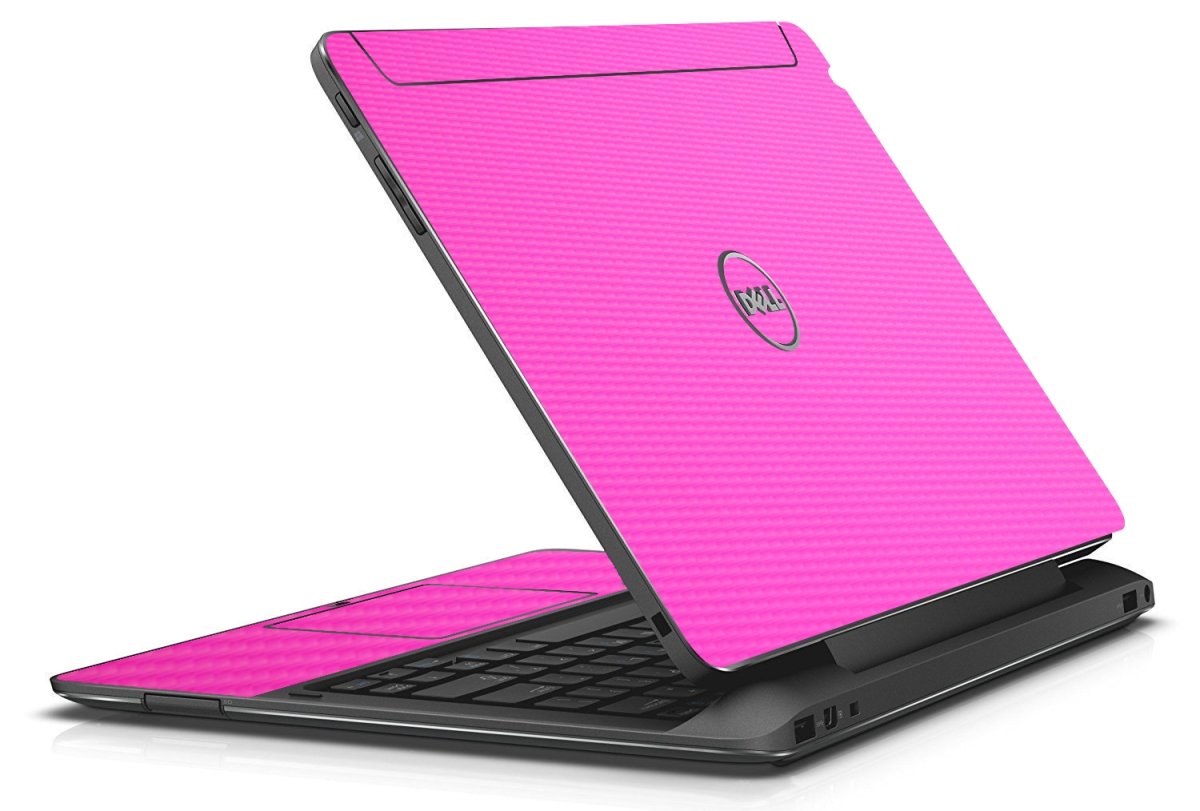 Dell Latitude 7350 2 in 1 PINK CARBON FIBER Laptop Skin