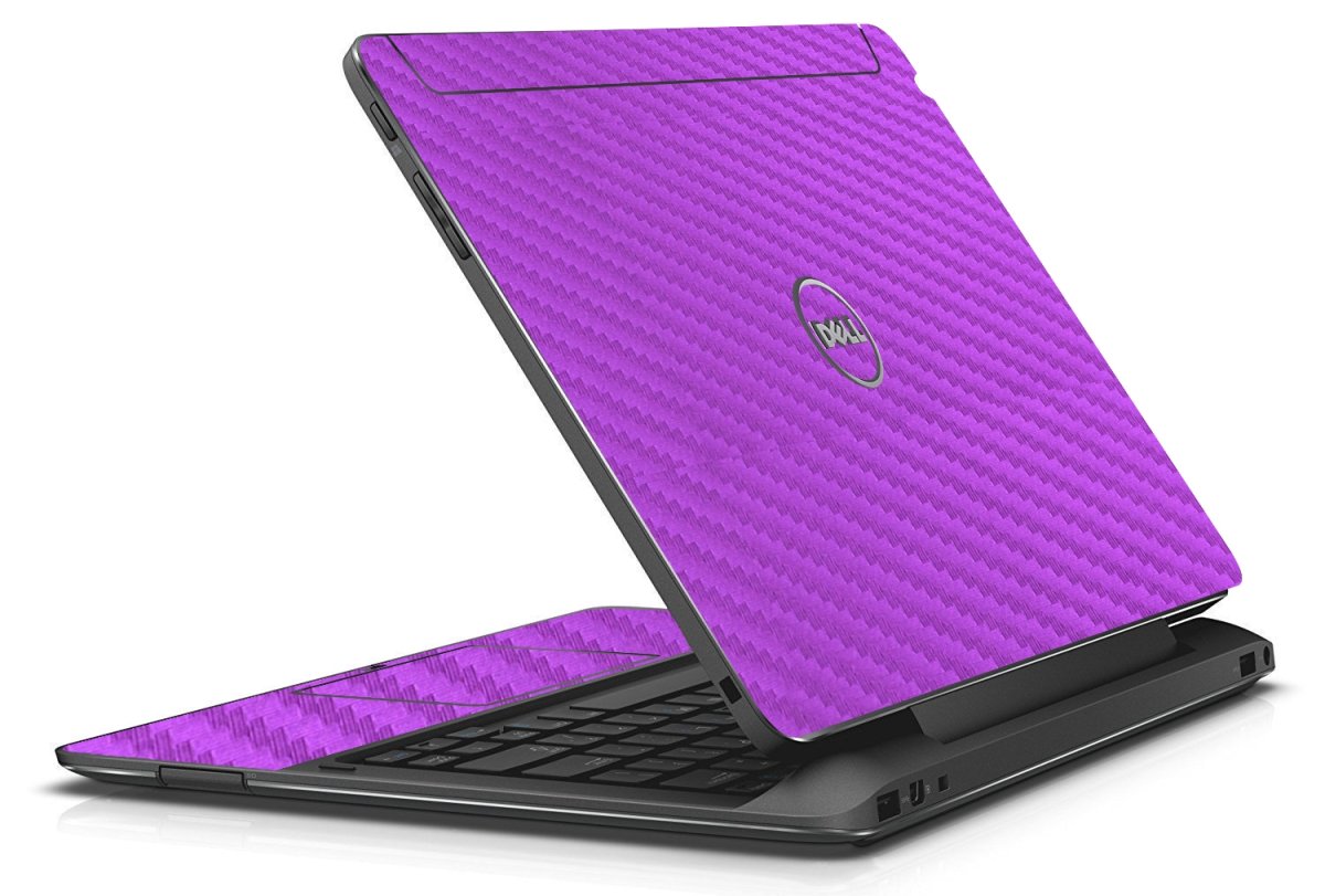 Dell Latitude 7350 2 in 1 PURPLE CARBON FIBER Laptop Skin
