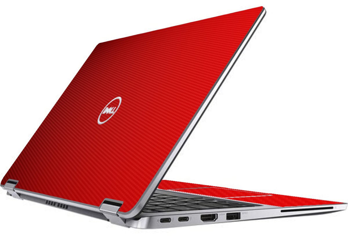 Dell Latitude 9410 RED CARBON FIBER Laptop Skin