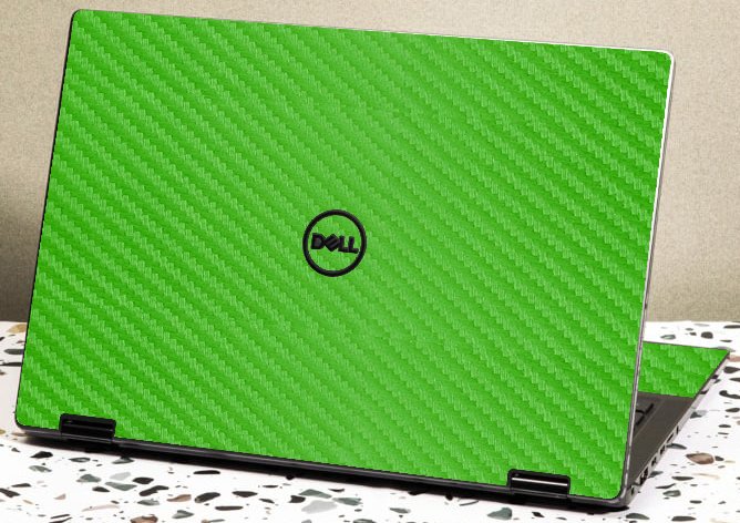 Dell Latitude 9430 2 in 1 GREEN CARBON FIBER Laptop Skin