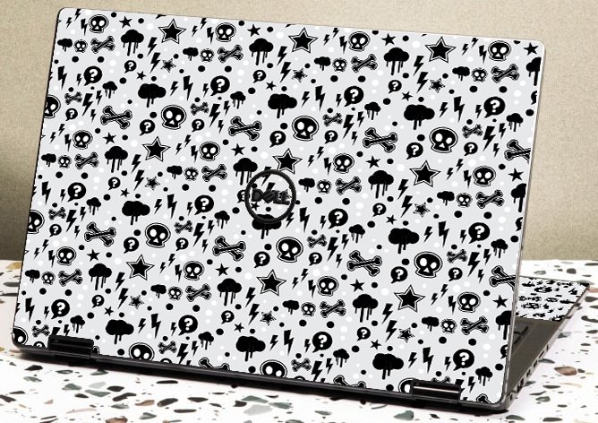 Dell Latitude 9430 2 in 1 PUNK ROCK PATTERN Laptop Skin
