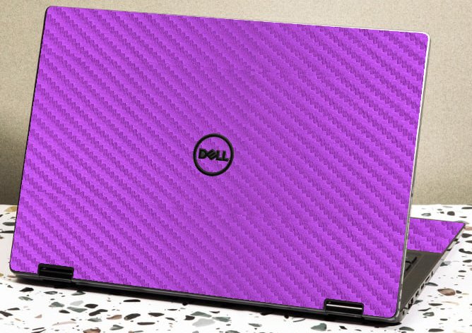 Dell Latitude 9430 2 in 1 PURPLE CARBON FIBER Laptop Skin