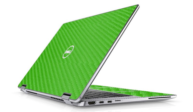 Dell Latitude 9520 2 in 1 GREEN CARBON FIBER Laptop Skin