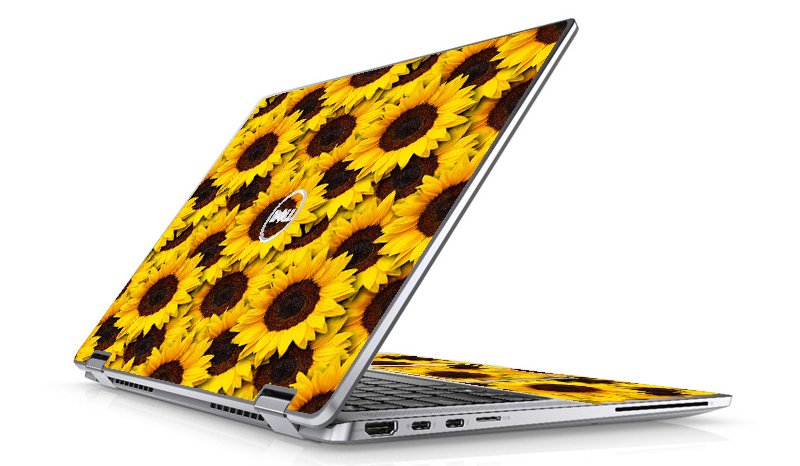 Dell Latitude 9520 2 in 1 SUNFLOWERS Laptop Skin