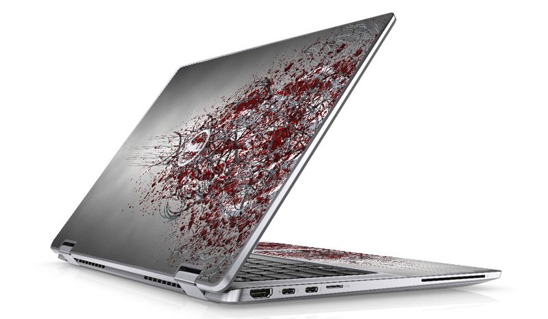 Dell Latitude 9520 2 in 1 TRIBAL GRUNGE Laptop Skin