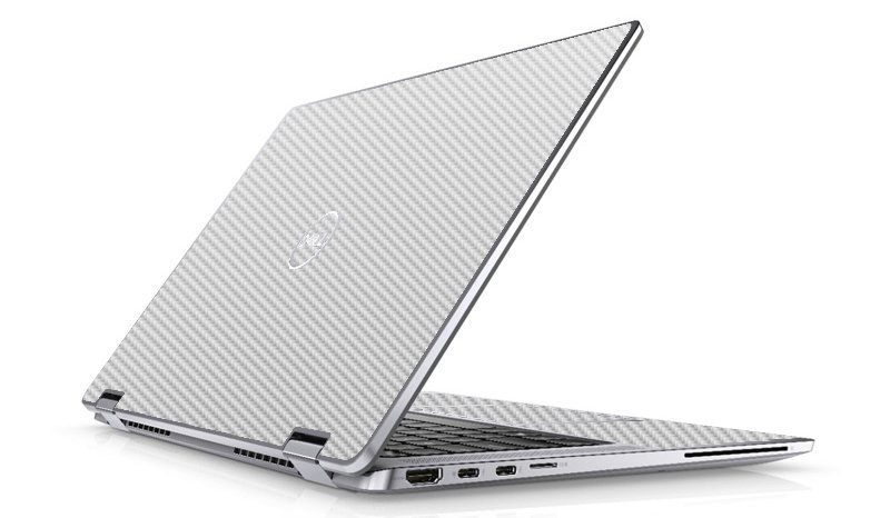 Dell Latitude 9520 2 in 1 WHITE CARBON FIBER Laptop Skin