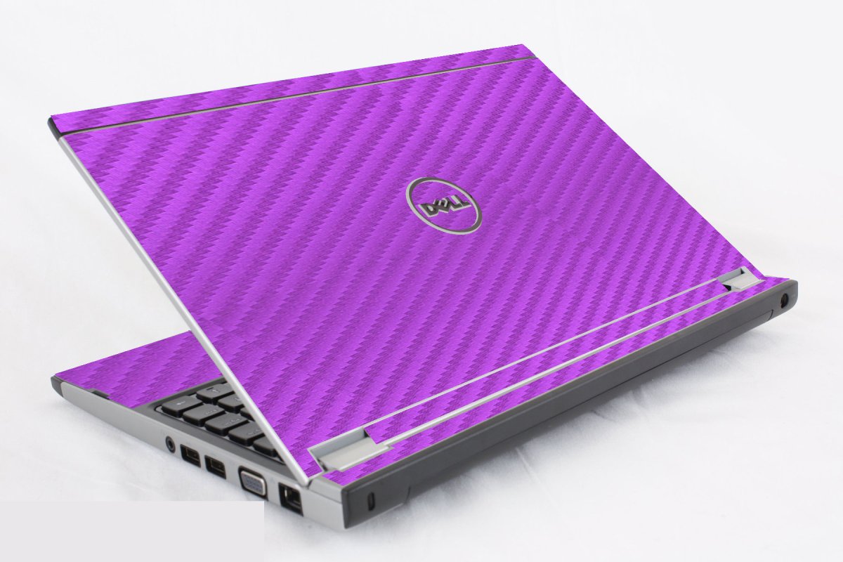 Dell Latitude E3300 PURPLE CARBON FIBER Laptop Skin