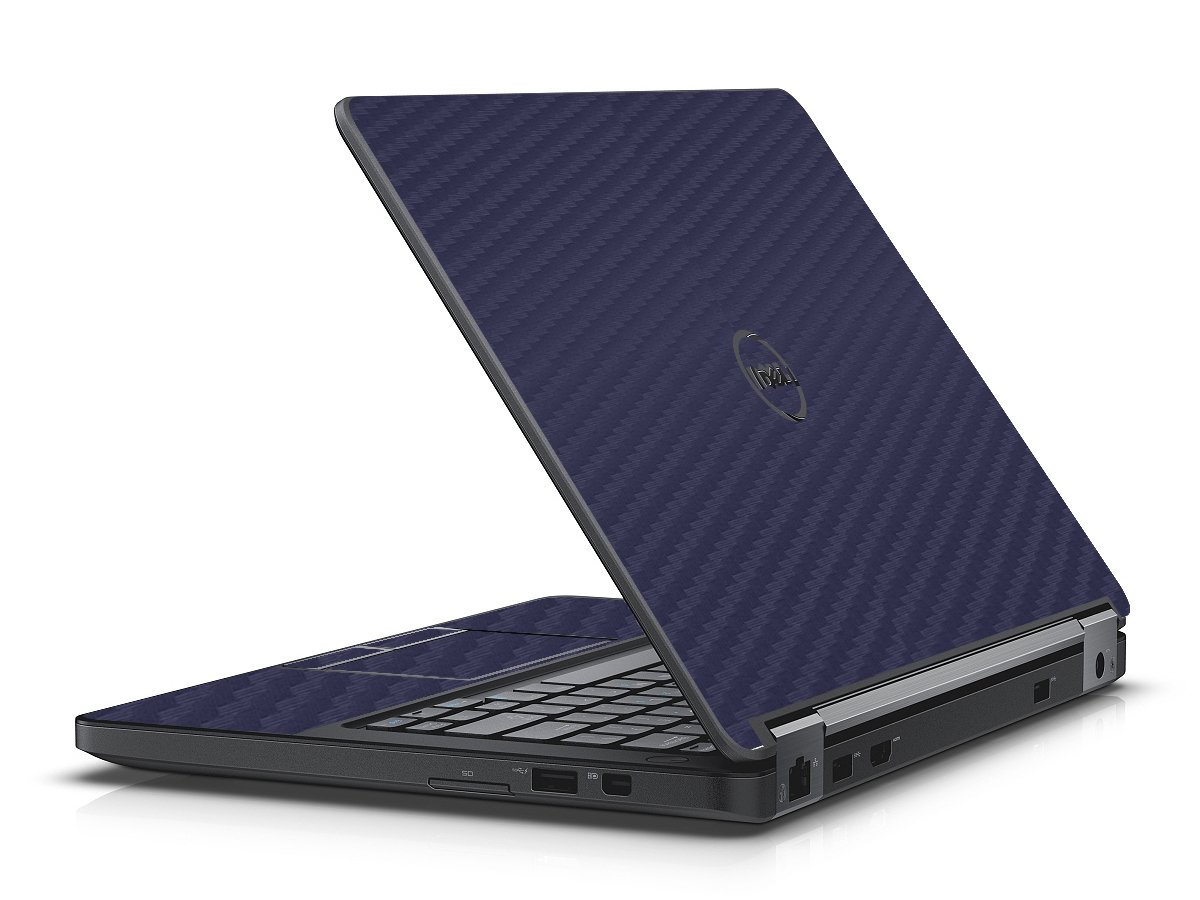 Dell Latitude E5250 BLUE CARBON FIBER Laptop Skin