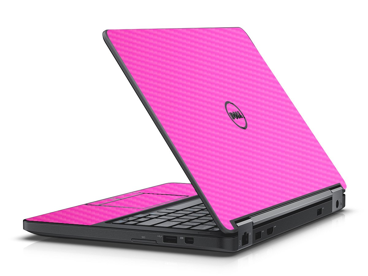Dell Latitude E5250 PINK CARBON FIBER Laptop Skin