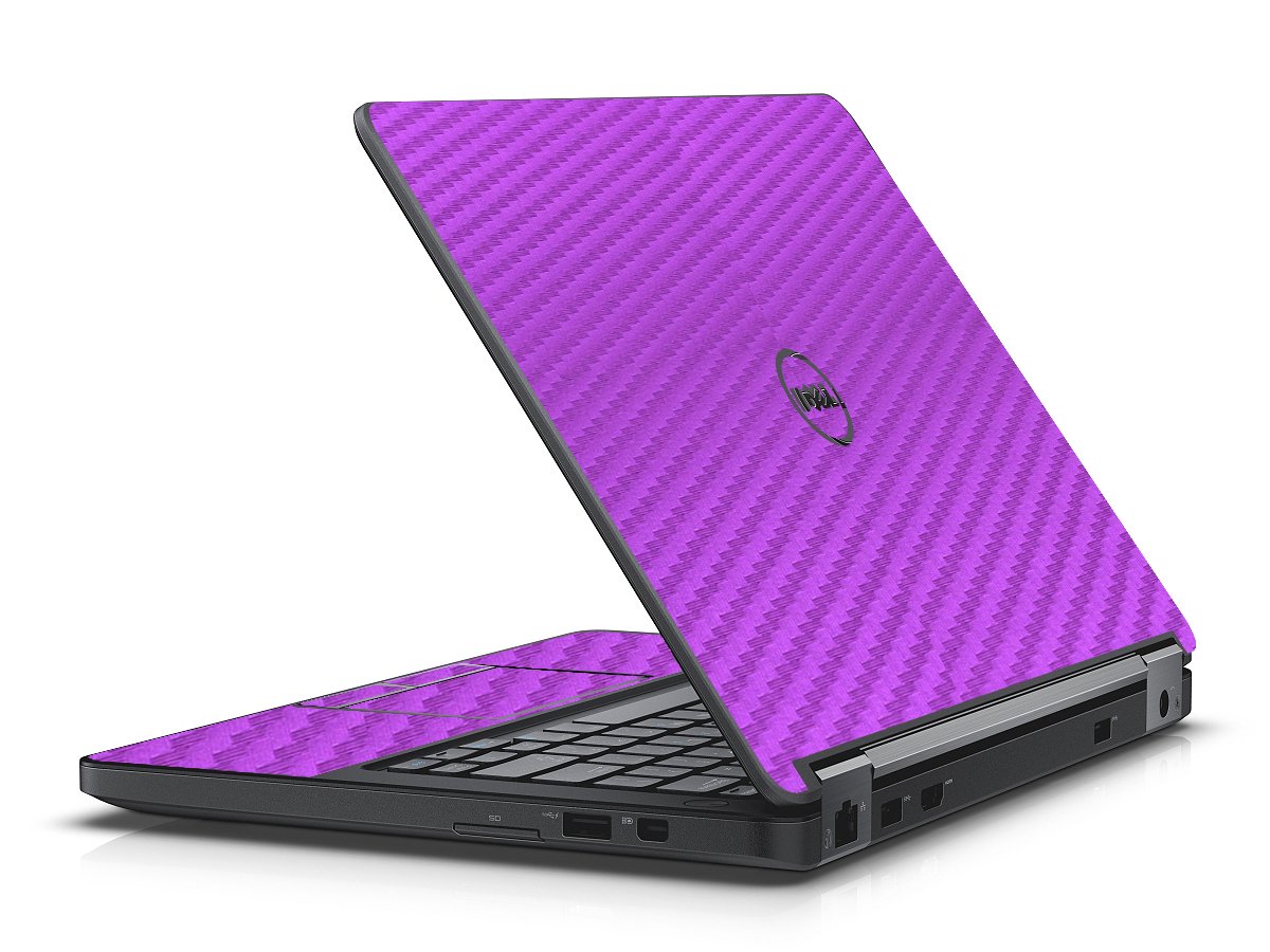 Dell Latitude E5250 PURPLE CARBON FIBER Laptop Skin