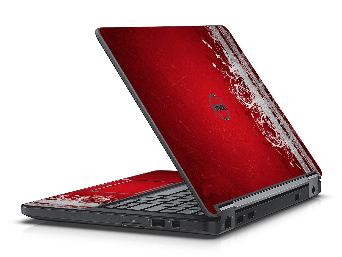Dell Latitude E5250 RED GRUNGE Laptop Skin