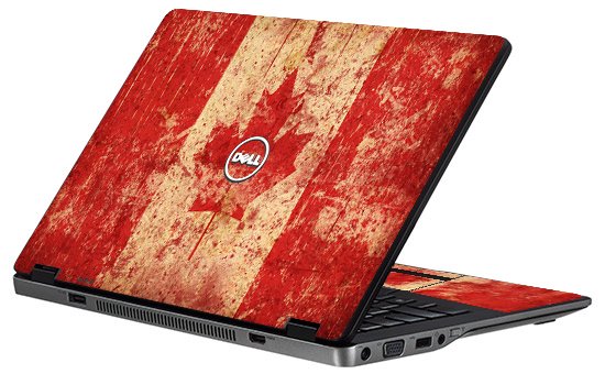 Dell Latitude E6420U / E6430U CANADIAN FLAG Laptop Skin