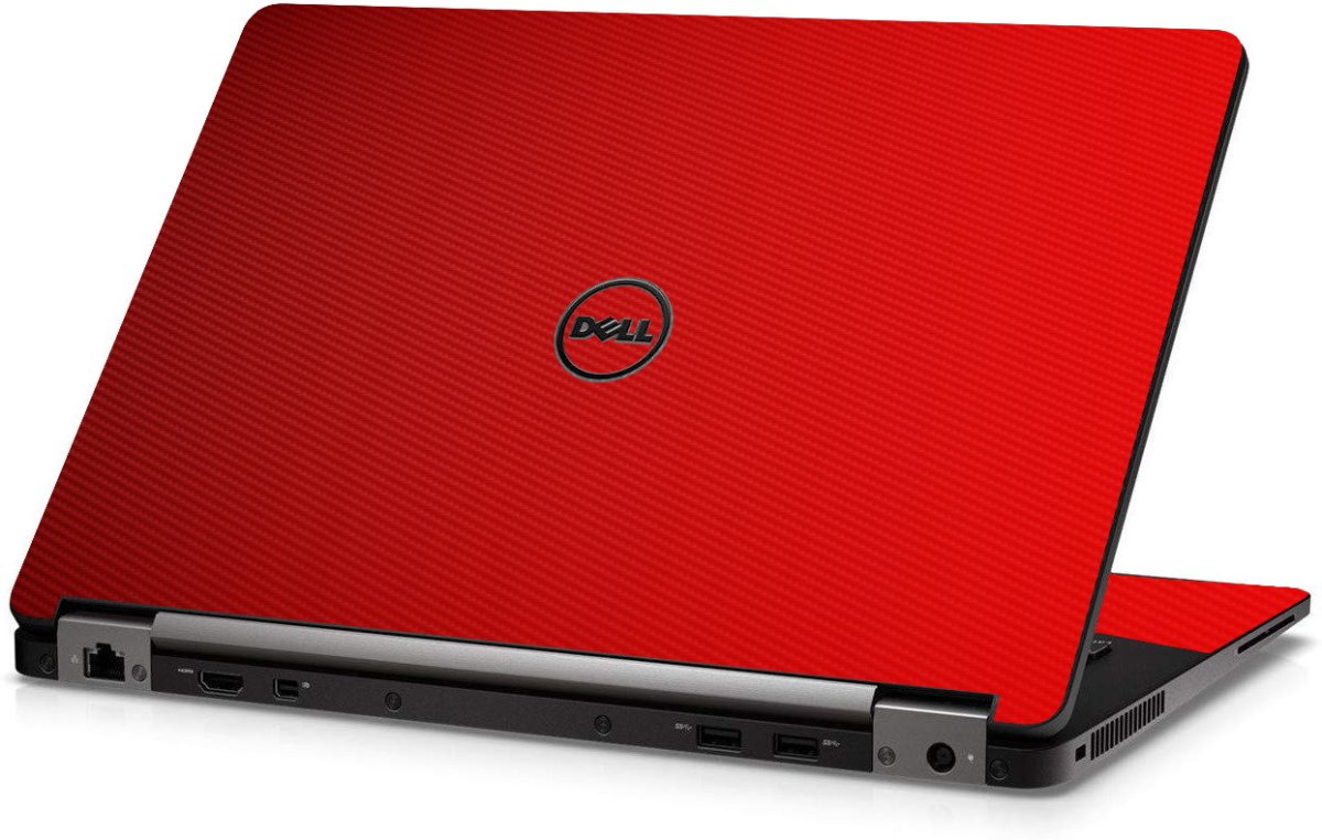 Dell Latitude E7470 RED CARBON FIBER Laptop Skin