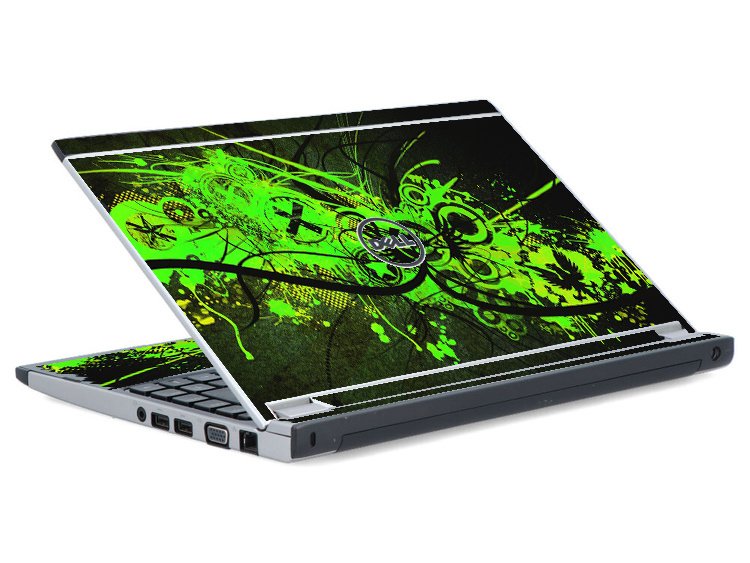 Dell Latitude 3330 GRAFFITI GREEN Laptop Skin