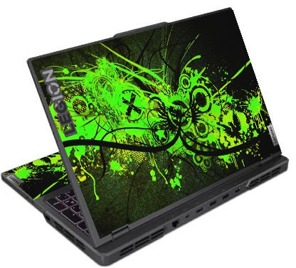 IdeaPad Legion 5 15IMH05H GRAFFITI GREEN Laptop Skin