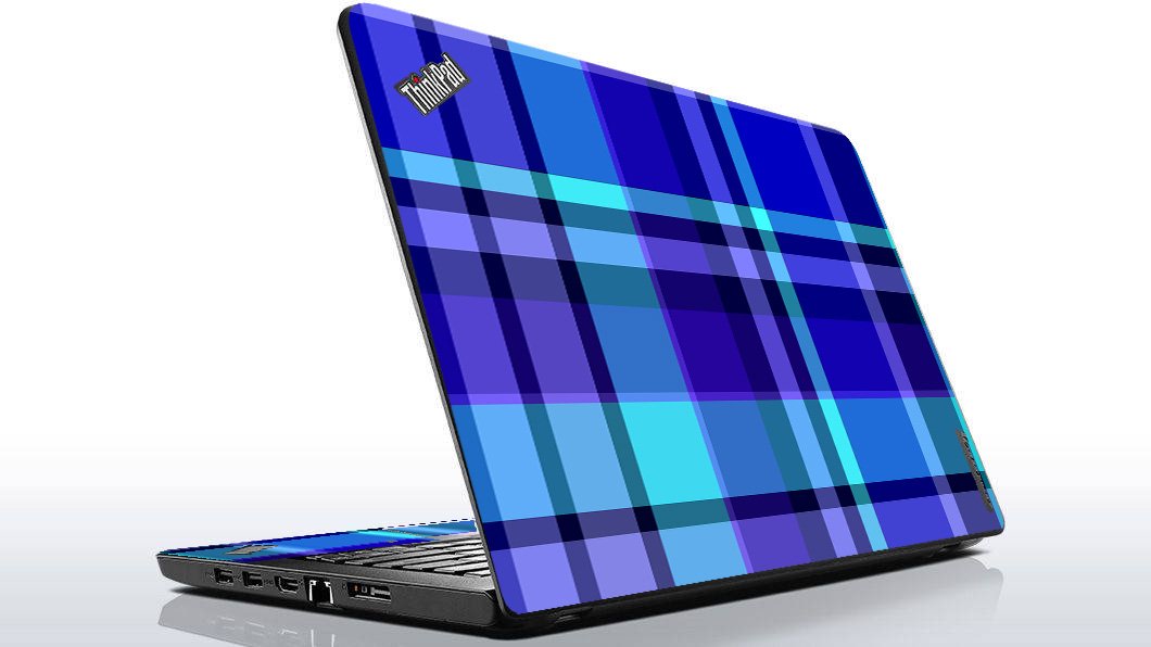 ThinkPad E460 BLUE PLAID Laptop Skin