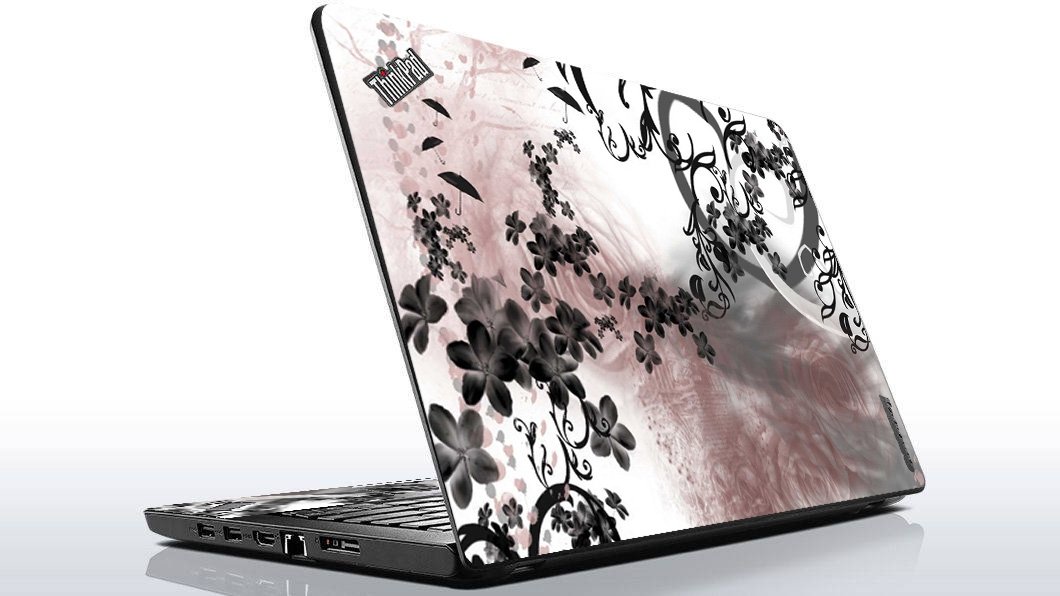 ThinkPad E450 FLOWERS AND UMBRELLAS Laptop Skin