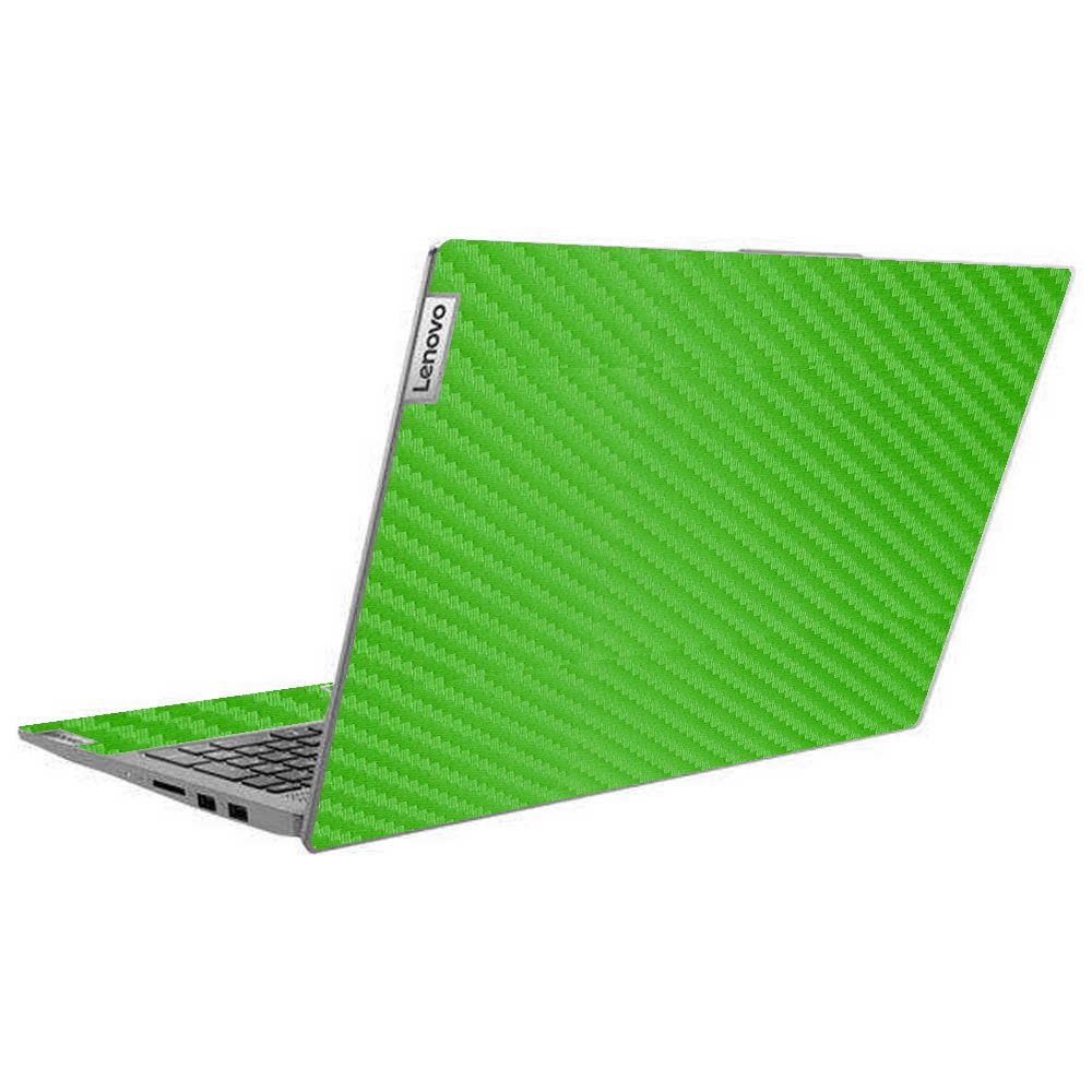 IdeaPad 5-15IIL05 GREEN CARBON FIBER Laptop Skin