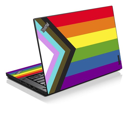 ThinkPad T480 PROGRESSIVE PRIDE FLAG Laptop Skin