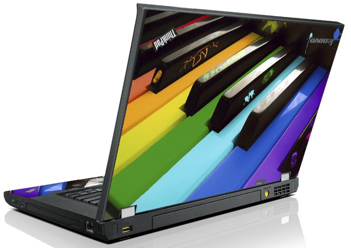 ThinkPad T530 COLORFUL PIANO Laptop Skin
