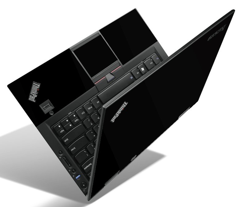 IBM/Lenovo ThinkPad X1 Hybrid BLACK Laptop Skin