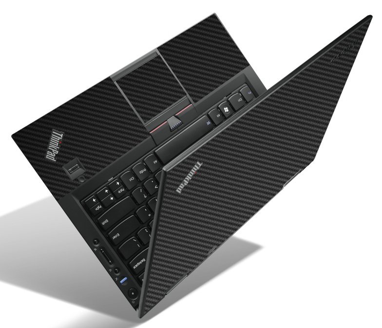IBM/Lenovo ThinkPad X1 Hybrid BLACK CARBON FIBER Laptop Skin