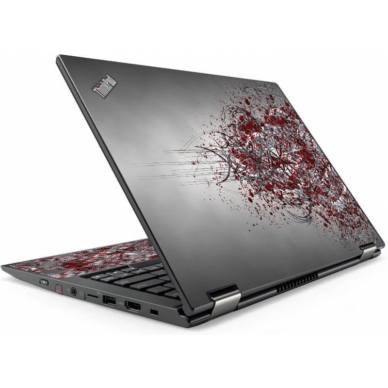 ThinkPad Yoga X380 TRIBAL GRUNGE Laptop Skin