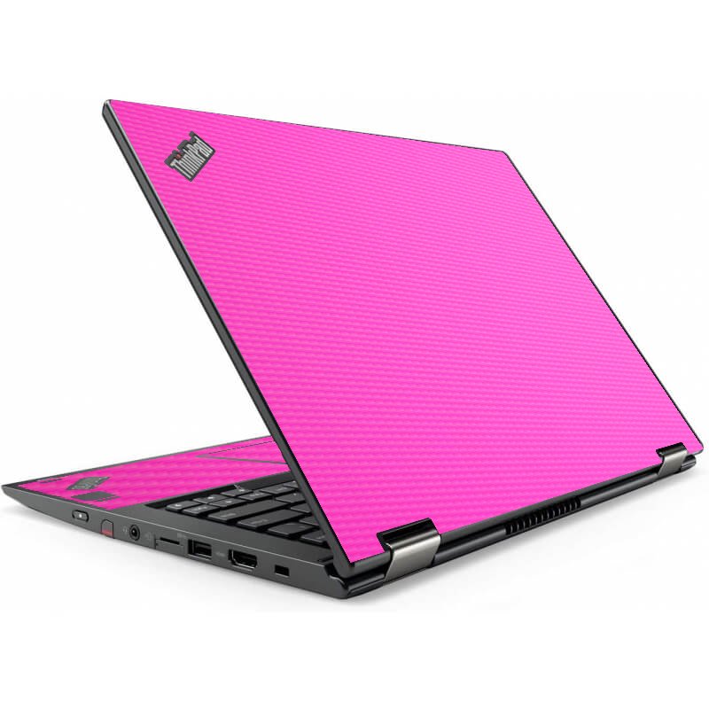 ThinkPad Yoga X380 PINK CARBON FIBER Laptop Skin