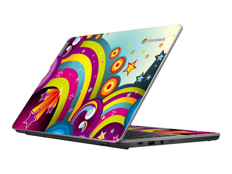 IBM/Lenovo Chromebook 14e G2 FRANKLY FUN Laptop Skin
