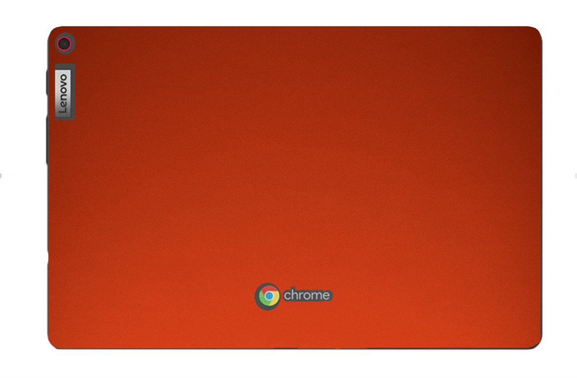 IBM/Lenovo Chromebook 10e Tablet CHROME RED Laptop Skin