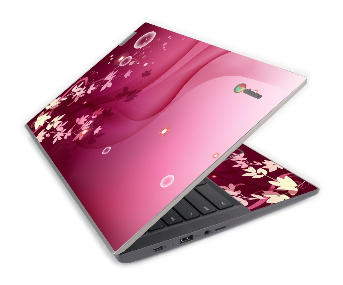 IBM/Lenovo Chromebook 14e G1 PINK ZEN Laptop Skin