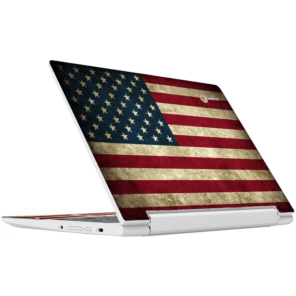 IBM/Lenovo Chromebook C330 AMERICAN FLAG Laptop Skin