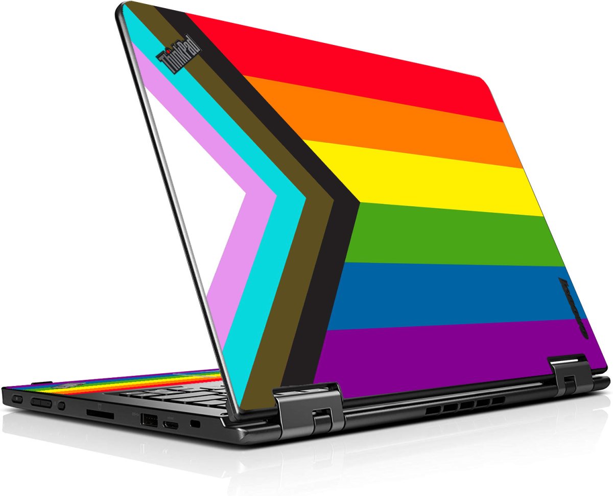 ThinkPad YOGA 12 PROGRESSIVE PRIDE FLAG Laptop Skin