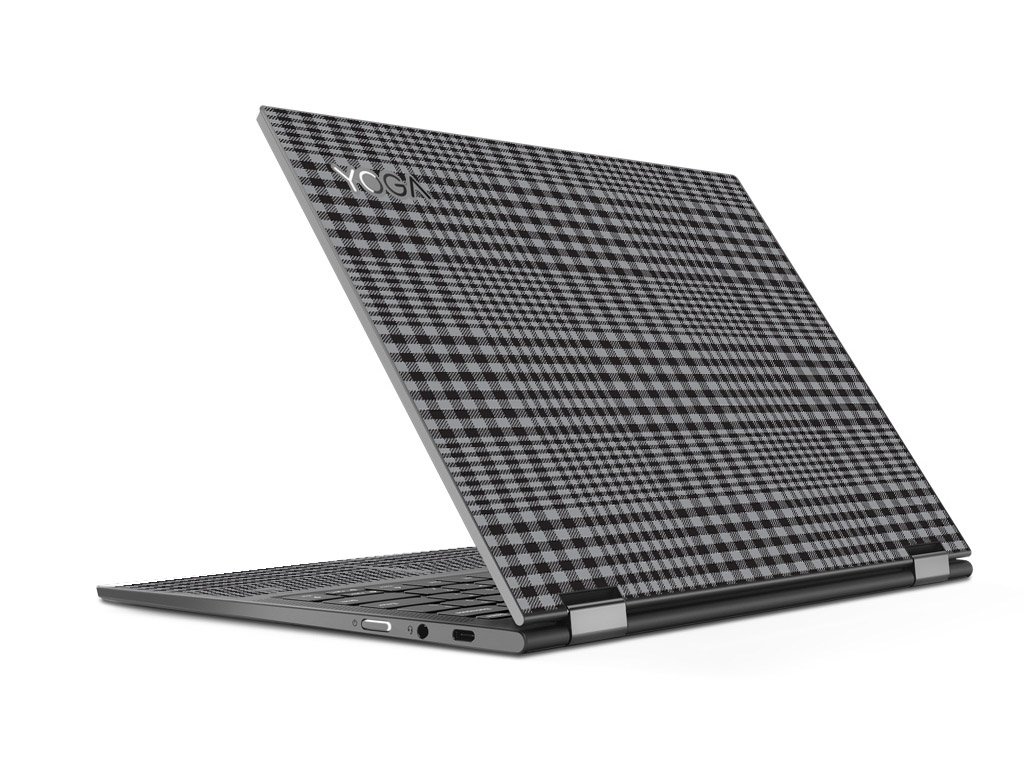 YOGA C630-13Q50 DARK GREY PLAID Laptop Skin