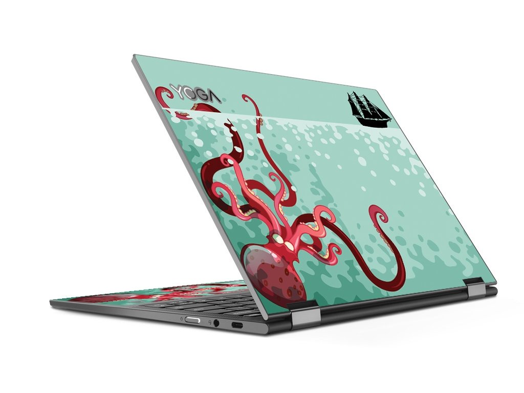 YOGA C630-13Q50 KRACKEN ATTACK Laptop Skin