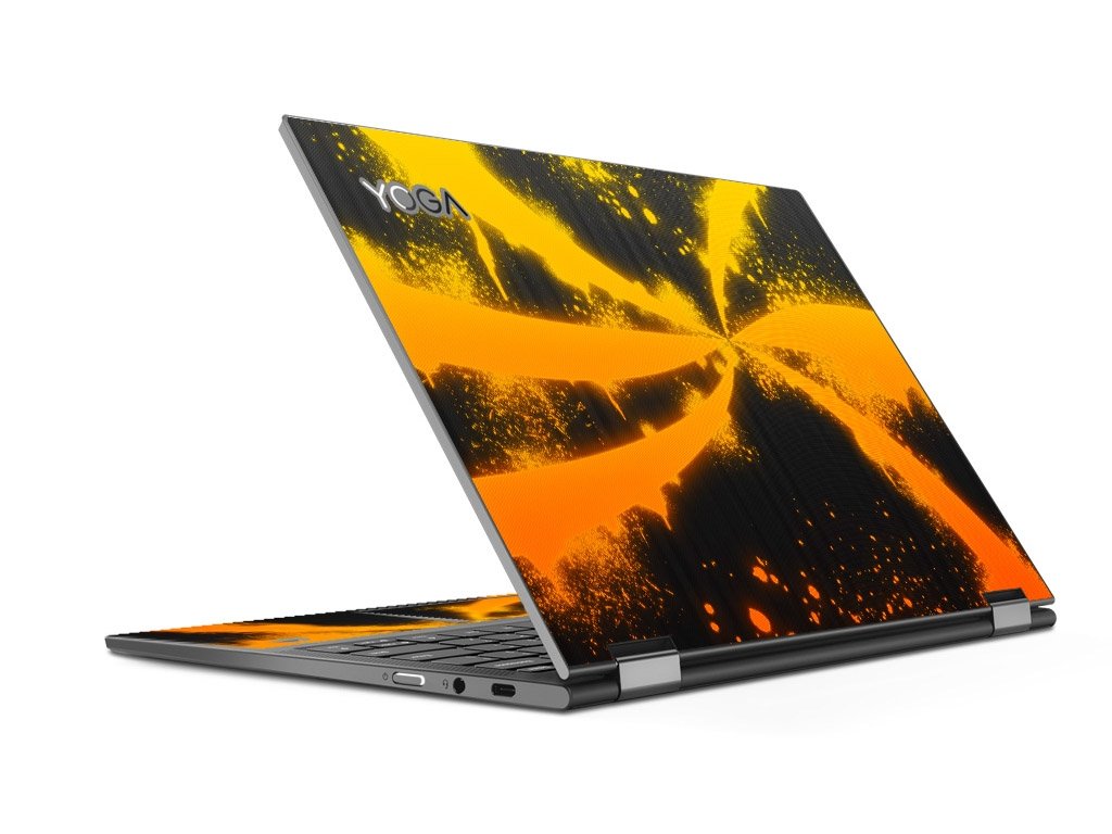 YOGA C630-13Q50 ORANGE TWIST Laptop Skin