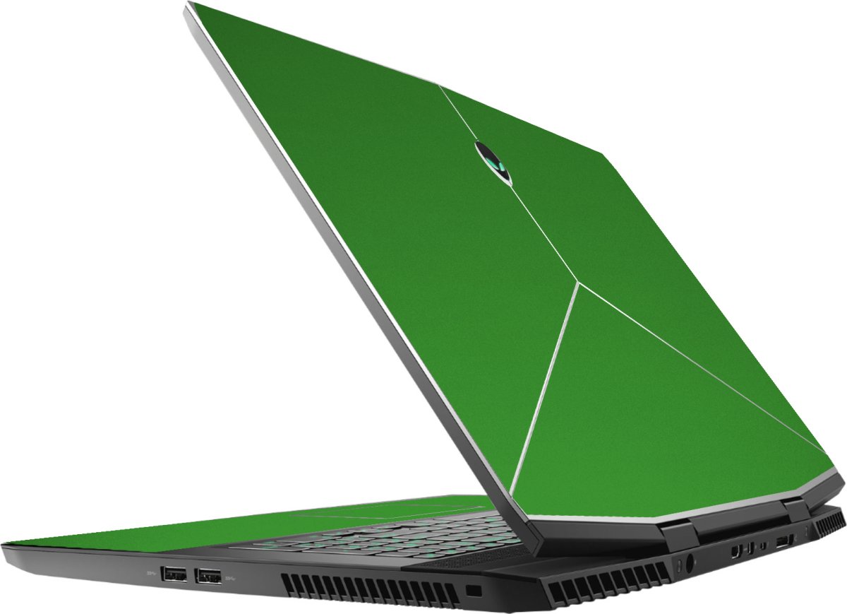 Alienware M17X R5 CHROME GREEN Laptop Skin