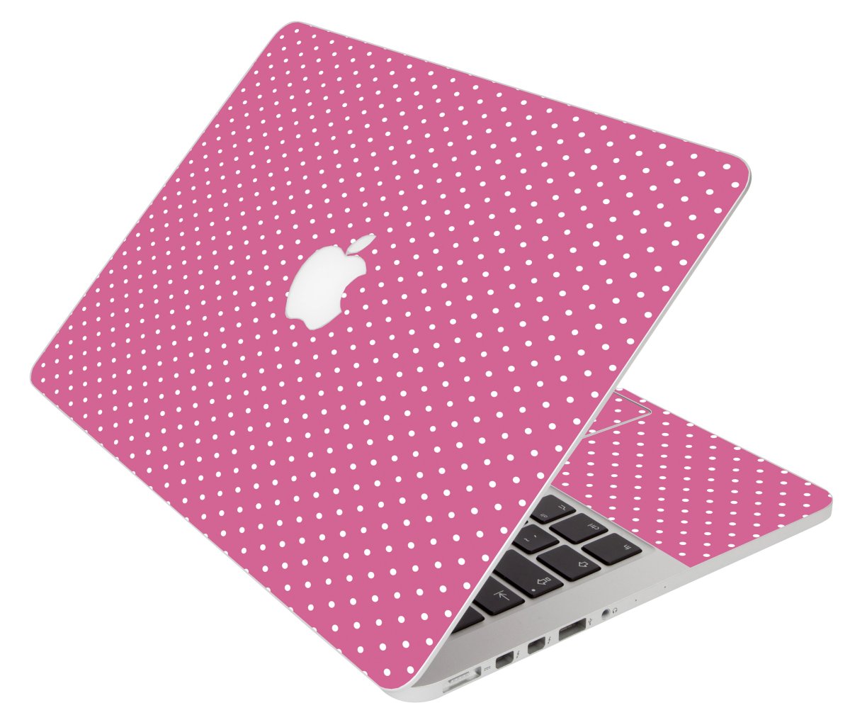 Pink Polka Dot Apple Macbook Air 11 A1370 Laptop Skin