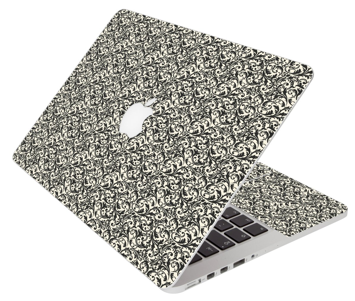Black Versailles Apple Macbook Original 13 A1181 Laptop Skin