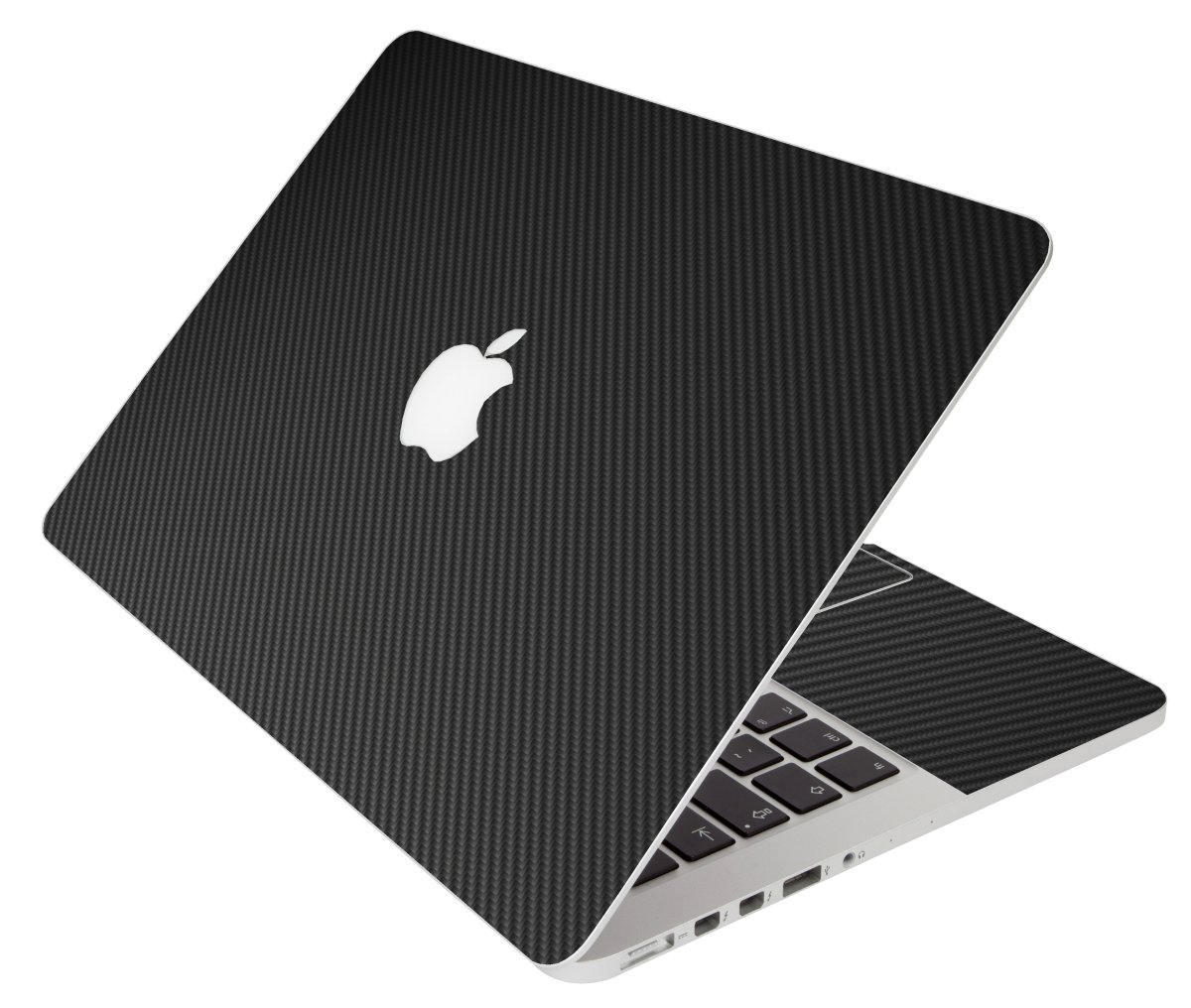 Apple MacBook Pro 13 A1989 BLACK CARBON FIBER Laptop Skin