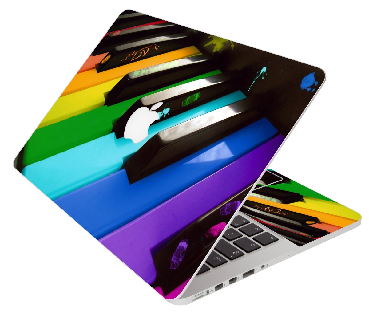 Apple MacBook Pro 13 A1989 COLORFUL PIANO Laptop Skin