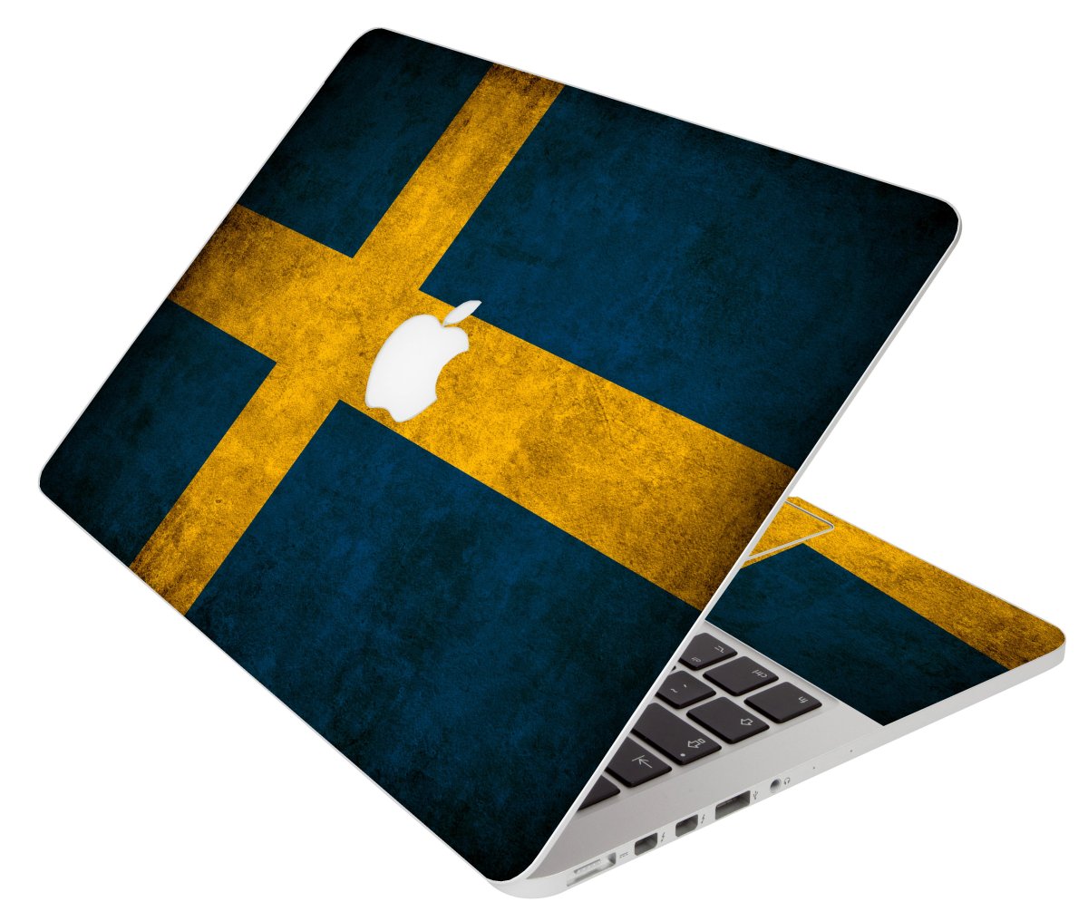 Swedish Flag Apple Macbook Pro 13 A1278 Laptop Skin