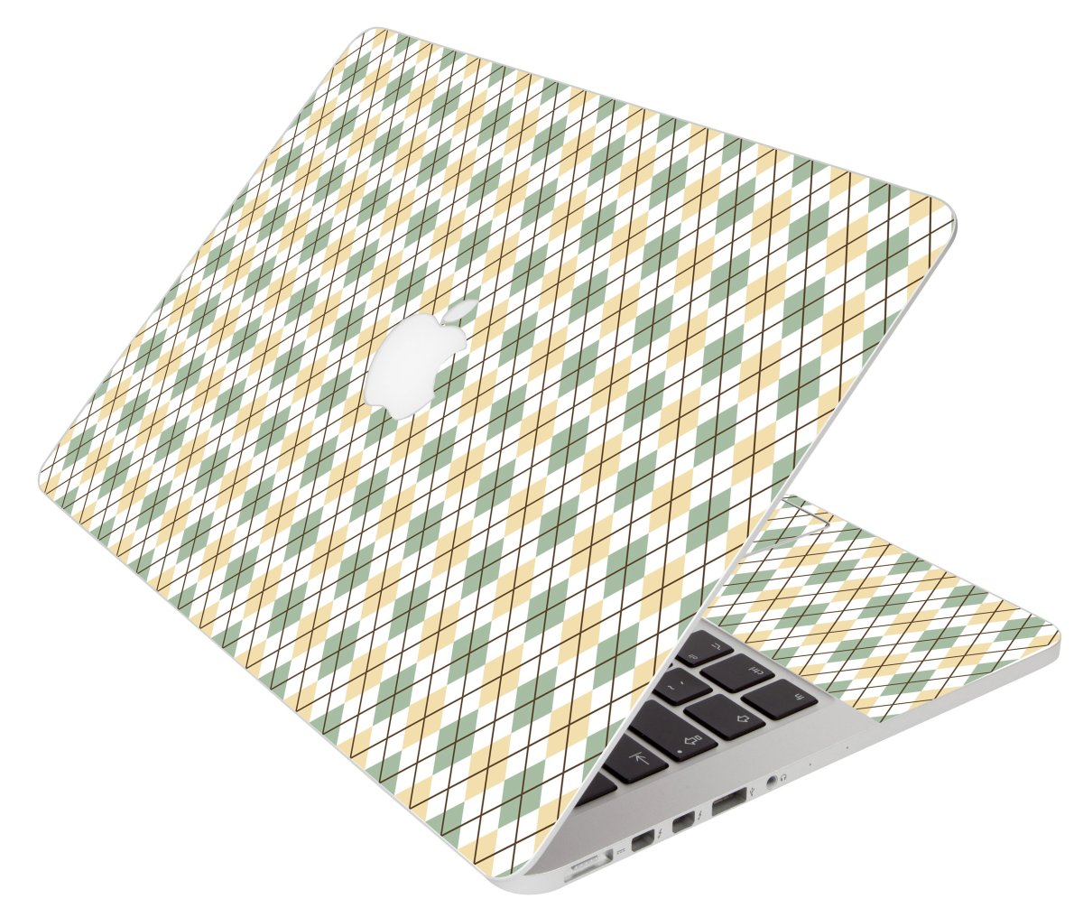 Argyle Apple Macbook Pro 13 Retina A1502 Laptop Skin